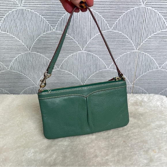Dooney and Bourke Turquoise Wristlet - Picture 3 of 5